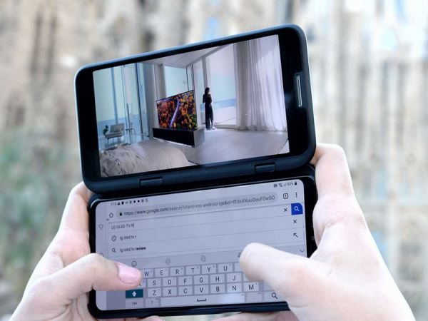 LG V50 с двумя экранами получил Android 10 на насколько месяцев раньше ожидаемого