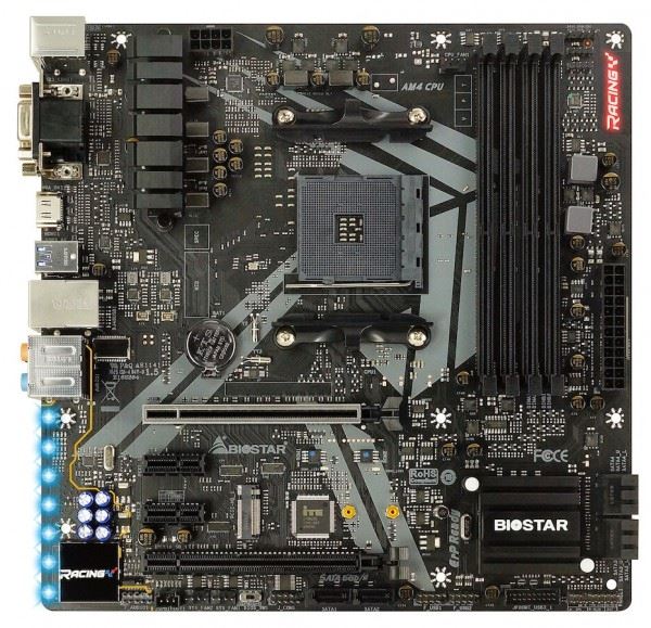 Biostar RACING B450GT3 – новая материнская плата для процессоров AMD Ryzen 3000